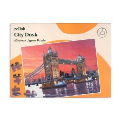 Relish City Dusk Puzzle - 63 Piece