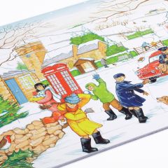 Village Scene Jigsaw - Winter