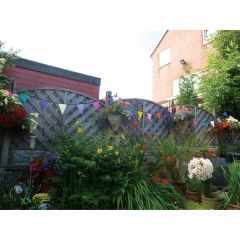 Rainbow Draw-On Bunting