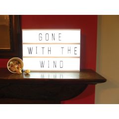 Cinema Light Up Sign