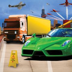 Therapy PODS Theme - Trains, Planes & Automobiles