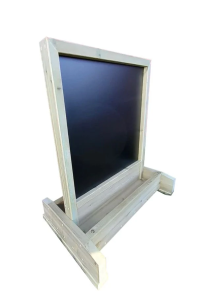 Outdoor Wooden Chalkboard Easel