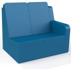 Chatsworth Settee Left Hand - 2 Seater with Highback