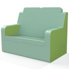 Chatsworth 2 Seater Settee Deluxe Fabrics with High Back