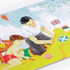 Family Scene Jigsaw - Beach