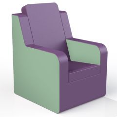 Chatsworth Chair Deluxe Fabrics with High Back & Vibration  