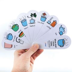 What Shall I Drink Today Communication Fan (Hot Drinks)