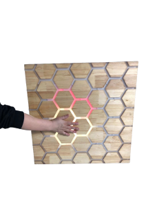 Interactive Touch Honeycomb Panel